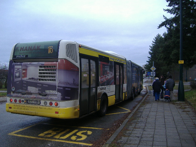 Odjezd ze zastvky Sezimovo st II Svpomoc